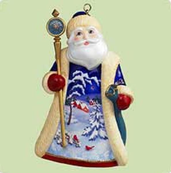 Aunt Krismas 'Russia' ornament by Tammy Haddix, Edythe Kegrize. Year: 2004 - Santas from Around the World series #0. 'Mint In Box' condition.