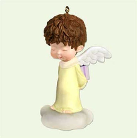 Aunt Krismas 'Forsythia' ornament by Mary Hamilton, Robert Chad. Year: 2005 - Mary's Angels series #18. 'Mint In Box' condition.