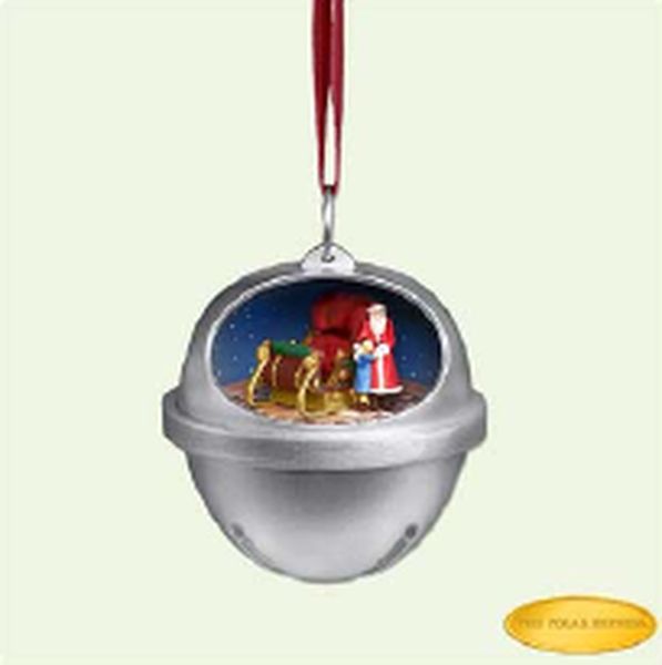 Aunt Krismas 'Jingle Bell Memories' ornament by Tom Best. Year: 2005 - The Polar Express series #0. 'Mint In Box' condition.