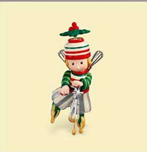 Aunt Krismas 'Whisk' ornament by Sue Tague. Year: 2006 - The Merry Bakers series #0. 'Mint In Box' condition.