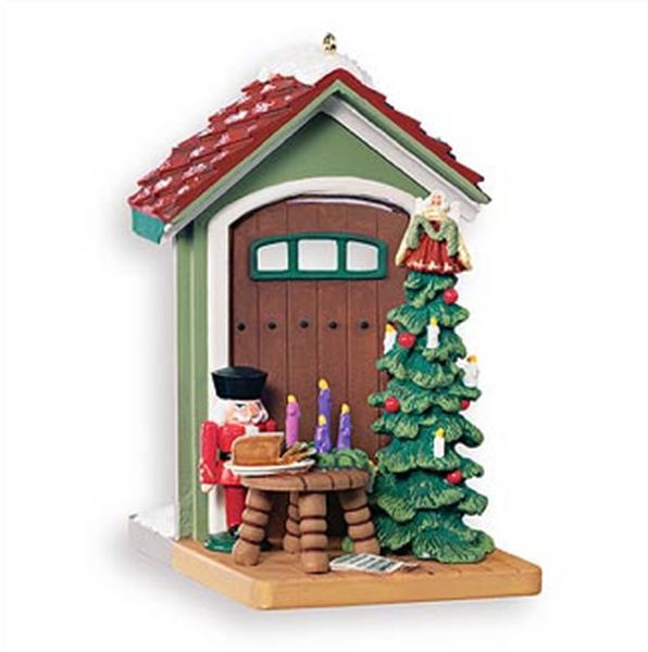 Aunt Krismas 'Germany' ornament by Linda Sickman. Year: 2007 - Doorways Around the World series #1. 'Mint In Box' condition.