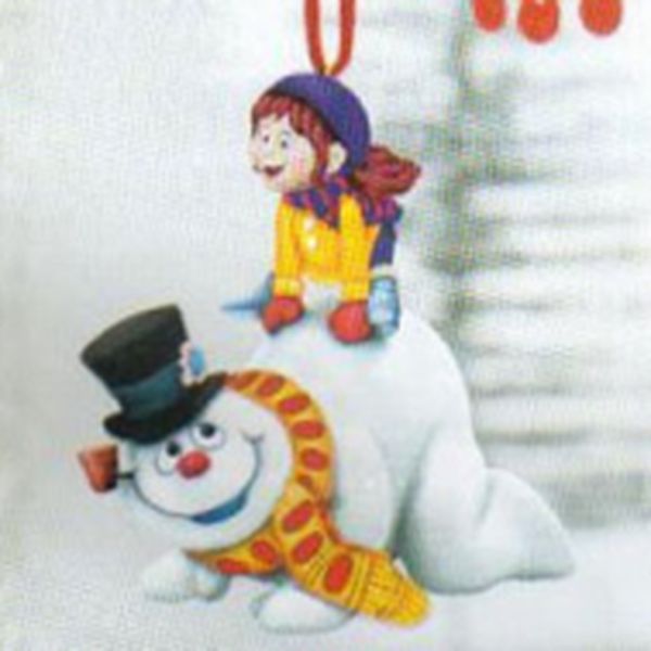 Aunt Krismas 'Let’s Have Some Fun' ornament by Hallmark. Year: 2007 - Frosty the Snowman series #0. 'Mint In Box' condition.
