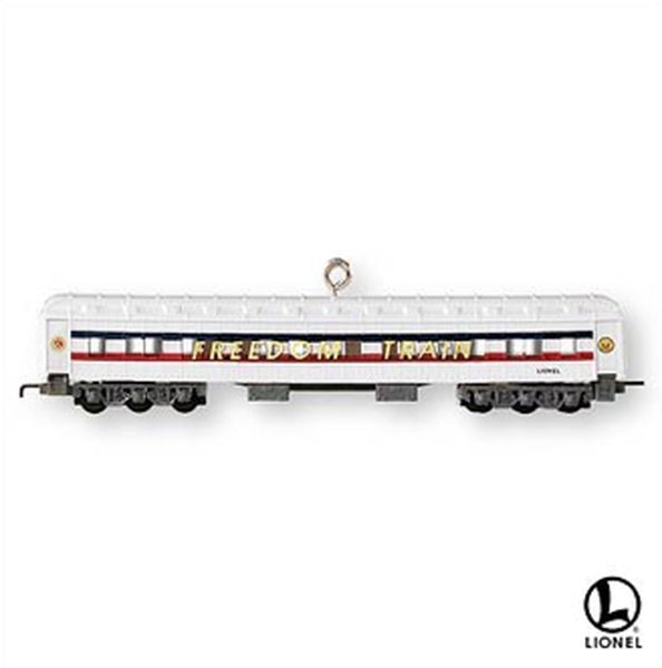 Aunt Krismas 'Lionel Freedom Train Sleeper' ornament by Hallmark. Year: 2007 - Lionel Train series #0. 'Mint In Box' condition.
