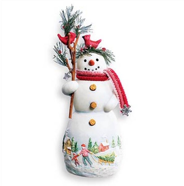 Aunt Krismas 'Colleen C. Evergreen' ornament by Joanne Eschrich. Year: 2007 - Snowtop Lodge series #3. 'Mint In Box' condition.