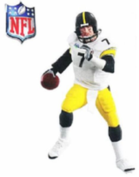 Aunt Krismas 'Ben Roethlisberger' ornament by Hallmark. Year: 2009 - Football Legends series #0. 'Mint In Box' condition.