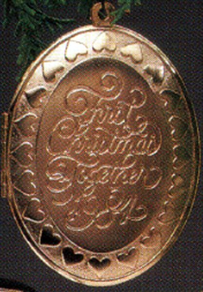 Aunt Krismas 'First Christmas Together' ornament by Ed Seale. Year: 1984 - N/A series #0. 'Mint In Box' condition.