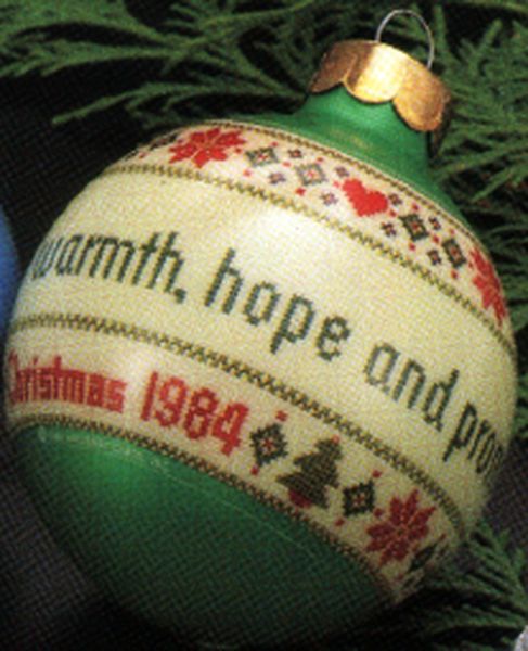 Aunt Krismas 'Granddaughter' ornament by Hallmark. Year: 1984 - Granddaughter  series #0. 'Mint In Box' condition.