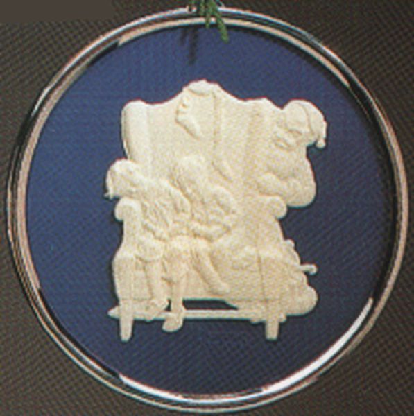 Aunt Krismas 'Caught Napping' ornament by Diana McGehee. Year: 1984 - Norman Rockwell series #5. 'No Box' condition.