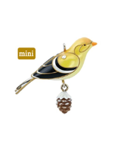 Aunt Krismas 'Goldfinch' ornament by Edythe Kegrize. Year: 2010 - N/A series #0. 'Mint In Box' condition.