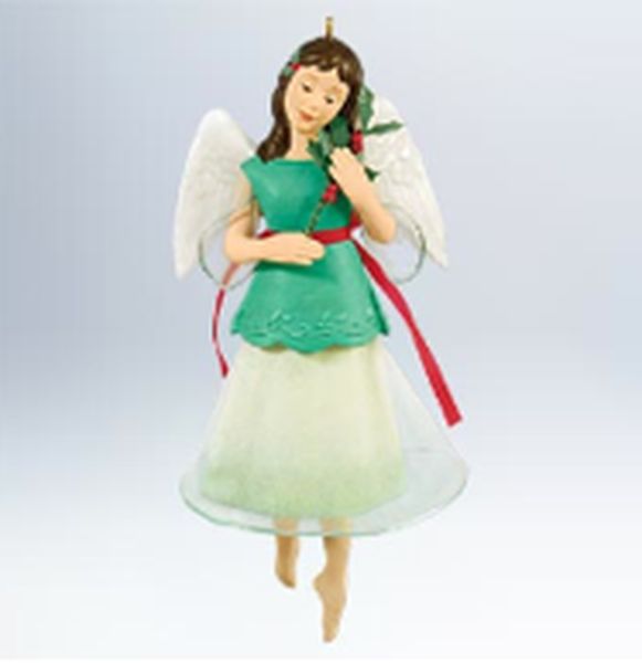 Aunt Krismas 'Eternal Love' ornament by Edythe Kegrize, Julie Forsyth. Year: 2011 - Holiday Angels series #6. 'Mint In Box' condition.