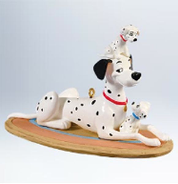Aunt Krismas 'Pongo Saves the Day 101 Dalmatians' ornament by Anita Marra Rogers. Year: 2011 - N/A series #0. 'Mint In Box' condition.