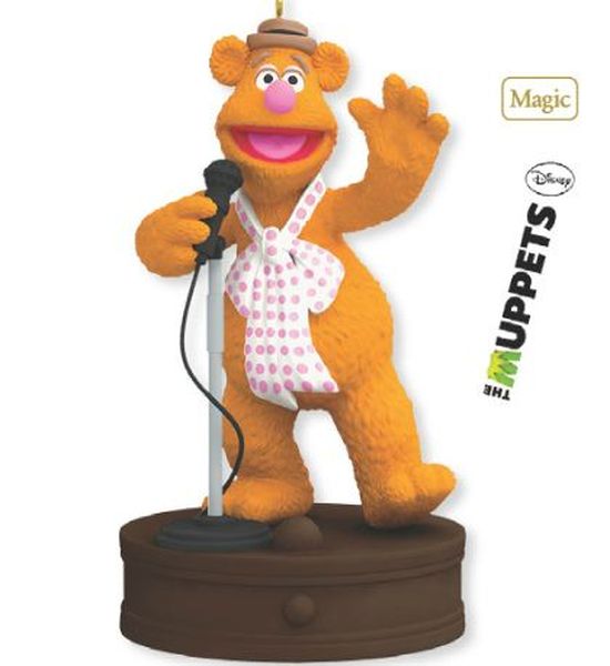 Aunt Krismas 'Fozzie Bear' ornament by Ken Crow. Year: 2012 - Muppets  series #0. 'Mint In Box' condition.