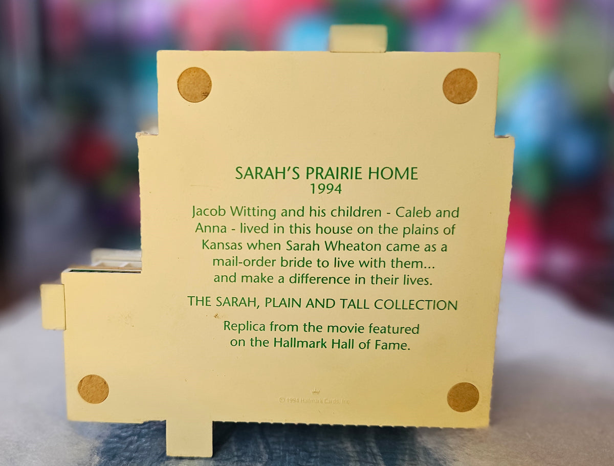 Sarah's Prairie Home