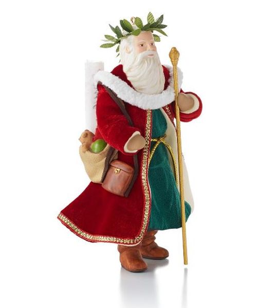 Aunt Krismas 'Father Christmas' ornament by Joanne Eschrich. Year: 2013 - Father Christmas series #10. 'Mint In Box' condition.