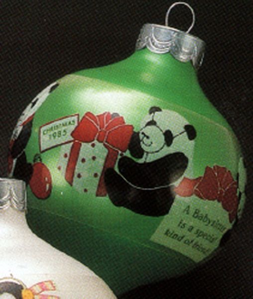 Aunt Krismas 'Baby-sitter' ornament by Hallmark. Year: 1985 - N/A series #0. 'No Box' condition.
