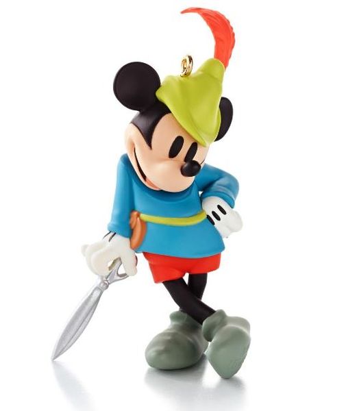 Aunt Krismas 'Brave Little Tailor' ornament by Ken Crow. Year: 2013 - Mickey's Movie Mouseterpieces series #2. 'Mint In Box' condition.