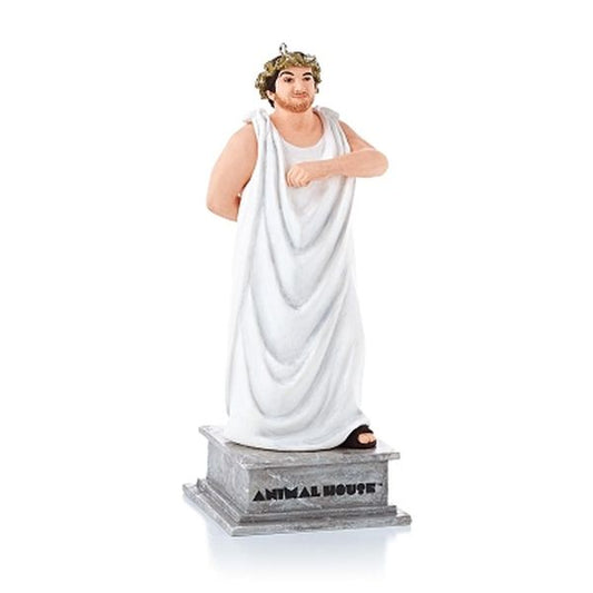 Aunt Krismas 'Toga! Toga! Toga! Animal House' ornament by Hallmark. Year: 2013 - N/A series #0. 'Mint In Box' condition.