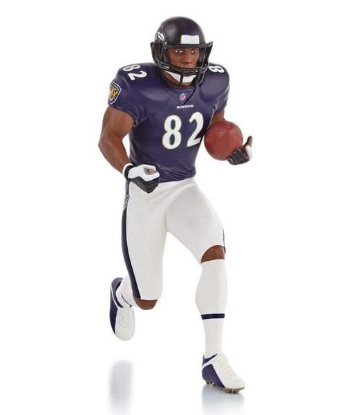 Aunt Krismas 'Shannon Sharpe' ornament by Hallmark. Year: 2013 - Football Legends series #0. 'Mint In Box' condition.