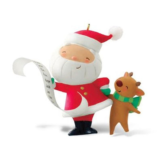 Aunt Krismas 'Kringle and Kris' ornament by Kristina Gaughran. Year: 2014 - Kringe and Kris series #1. 'Mint In Box' condition.