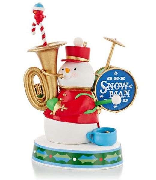 Aunt Krismas 'One Snowman Band' ornament by Becky Hottel, Robert Hurlburt. Year: 2013 - N/A series #0. 'Mint In Box' condition.