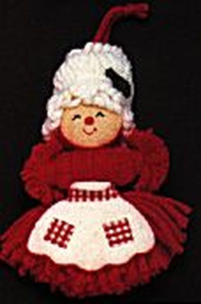 Aunt Krismas 'Mrs. Santa' ornament by Hallmark. Year: 1976 - N/A series #0. 'No Box' condition.