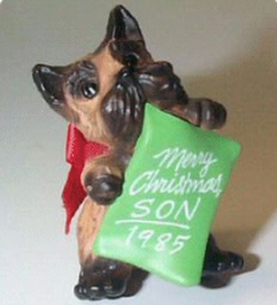 Aunt Krismas 'Son' ornament by Bob Siedler. Year: 1985 - N/A series #0. 'No Box' condition.