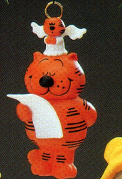Aunt Krismas 'Heathcliff' ornament by Ed Seale. Year: 1986 - N/A series #0. 'Mint In Box' condition.