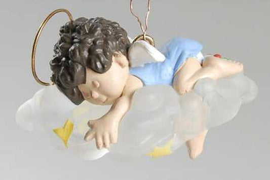 Aunt Krismas 'Heavenly Dreamer' ornament by Donna Lee. Year: 1986 - Donna Lee Angels  series #0. 'No Box' condition.