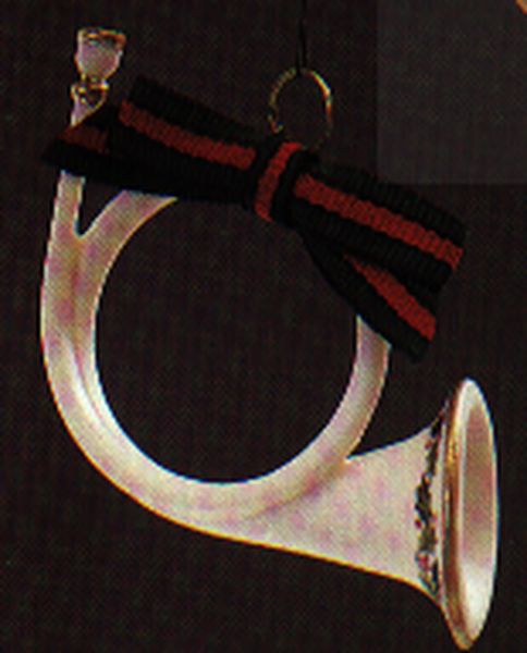 Aunt Krismas 'Holiday Horn' ornament by Duane Unruh. Year: 1986 - N/A series #0. 'Mint In Box' condition.