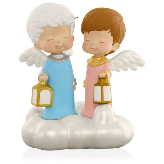 Aunt Krismas 'Let It Shine' ornament by Robert Chad. Year: 2015 - Mary's Angels  series #0. 'Mint In Box' condition.