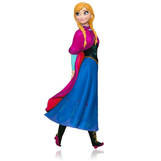 Aunt Krismas 'Princess Anna' ornament by Hallmark. Year: 2015 - Disney  series #0. 'Mint In Box' condition.