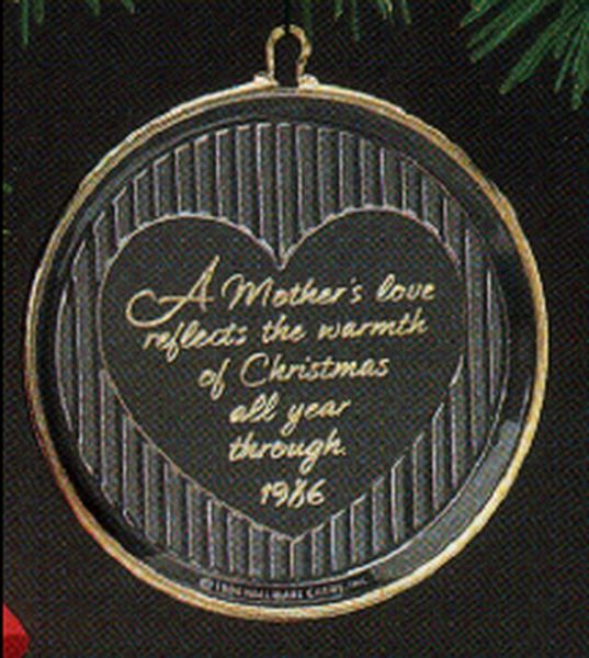 Aunt Krismas 'Mother' ornament by Hallmark. Year: 1986 - N/A series #0. 'No Box' condition.