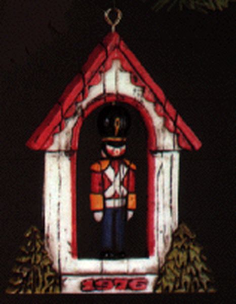 Aunt Krismas 'Soldier (Twirl-About)' ornament by Linda Sickman. Year: 1976 - N/A series #0. 'No Box' condition.