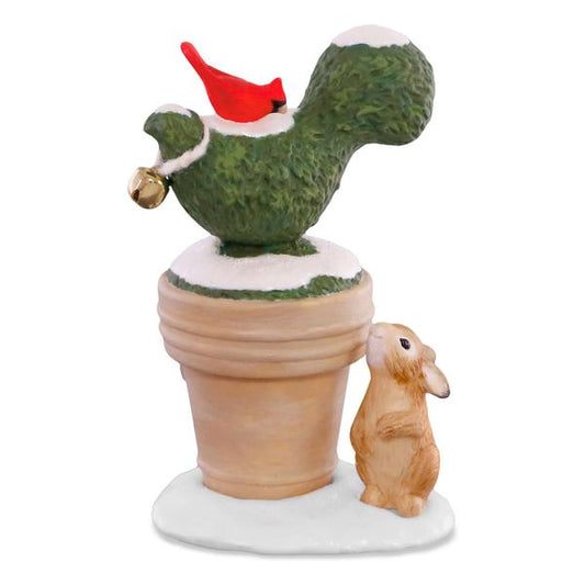 Aunt Krismas 'Winter Wonder' ornament by Julie Forsyth. Year: 2016 - Marjolein's Garden series #3. 'Mint In Box' condition.