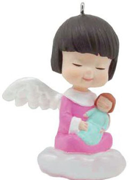 Aunt Krismas 'Zinnia' ornament by Robert Chad. Year: 2016 - Mary's Angels series #29. 'Mint In Box' condition.