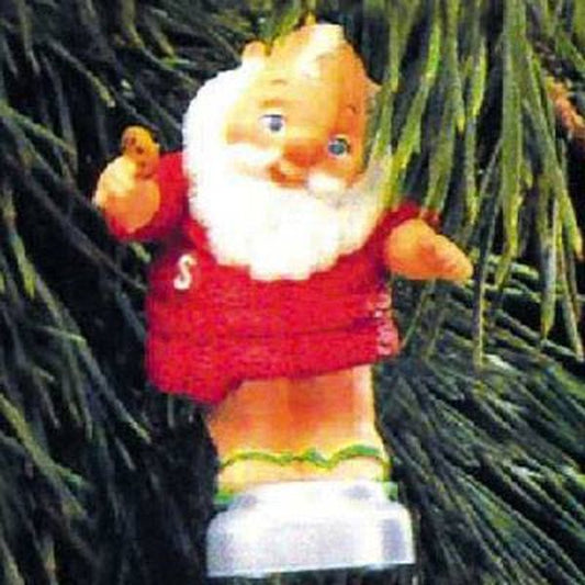 Aunt Krismas 'Tipping the Scales' ornament by Peter Dutkin. Year: 1986 - N/A series #0. 'No Box' condition.
