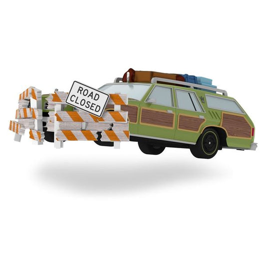 Aunt Krismas 'Family Truckster Takes Flight' ornament by Orville Wilson. Year: 2016 - N/A series #0. 'Mint In Box' condition.