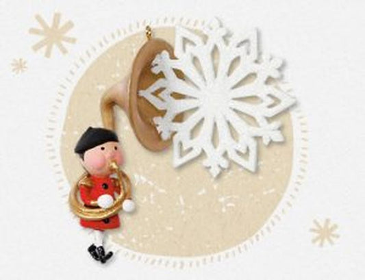 Aunt Krismas 'Sweet Toot Tuba' ornament by Anita Marra Rogers. Year: 2016 - Musical Soldiers series #3. 'Mint In Box' condition.
