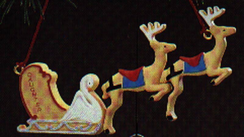 Aunt Krismas 'Daughter' ornament by Linda Sickman. Year: 1987 - N/A series #0. 'No Box' condition.