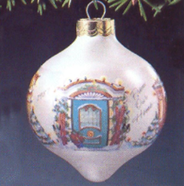 Aunt Krismas 'From Our Home to Yours' ornament by Michele Pyda-Sevcik. Year: 1987 - N/A series #0. 'Mint In Box' condition.