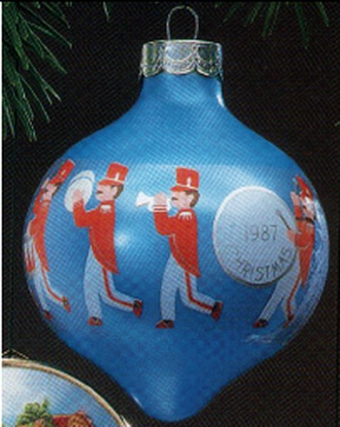 Aunt Krismas 'Grandson' ornament by LaDene Votruba. Year: 1987 - Grandson  series #0. 'Mint In Box' condition.
