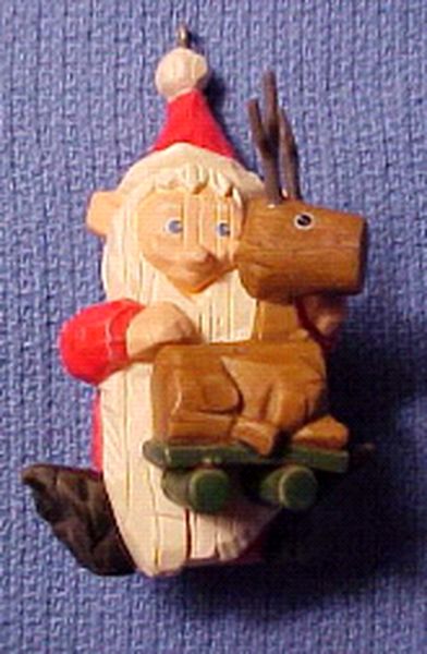 Aunt Krismas 'Little Whittler' ornament by Peter Dutkin. Year: 1987 - N/A series #0. 'Mint In Box' condition.