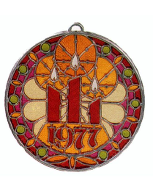 Aunt Krismas 'Candle' ornament by Hallmark. Year: 1977 - N/A series #0. 'Mint In Box' condition.