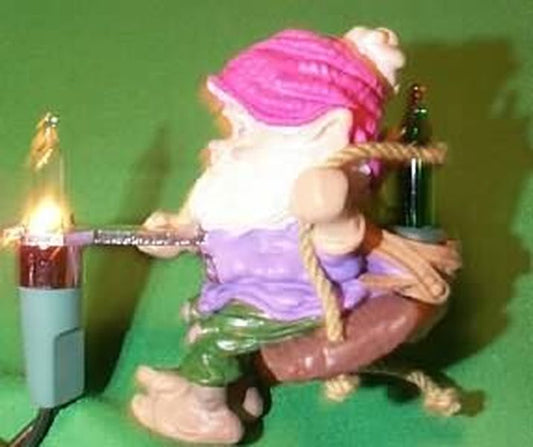 Aunt Krismas 'North Pole Power & Light' ornament by Ken Crow. Year: 1987 - N/A series #0. 'No Box' condition.