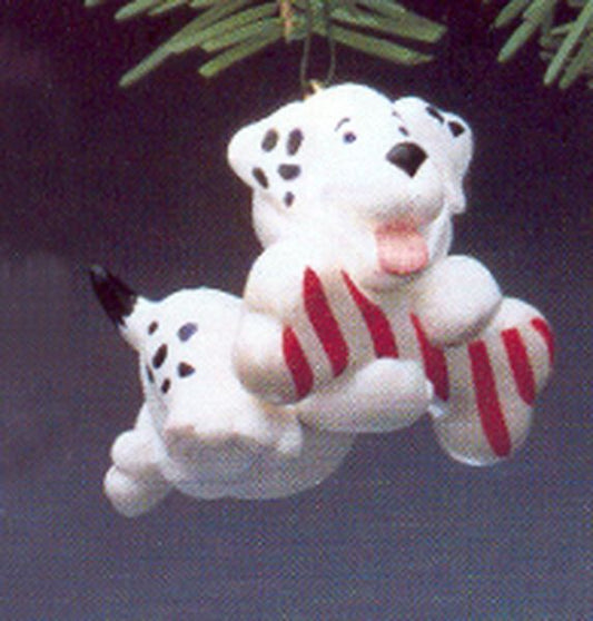 Aunt Krismas 'Spots 'n Stripes' ornament by Hallmark. Year: 1987 - N/A series #0. 'Mint In Box' condition.