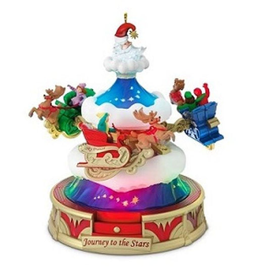 Aunt Krismas 'Journey to the Stars' ornament by Ken Crow. Year: 2018 - Christmas Carnival series #1. 'Mint In Box' condition.