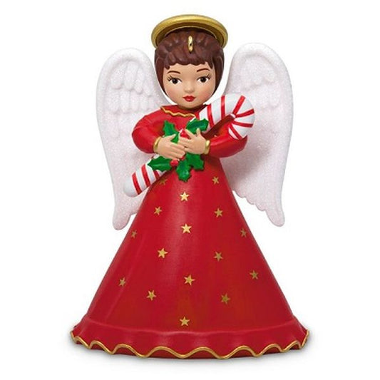 Aunt Krismas 'Heirloom Angels' ornament by Ruth Donikowski. Year: 2018 - Heirloom Angels series #3. 'Mint In Box' condition.