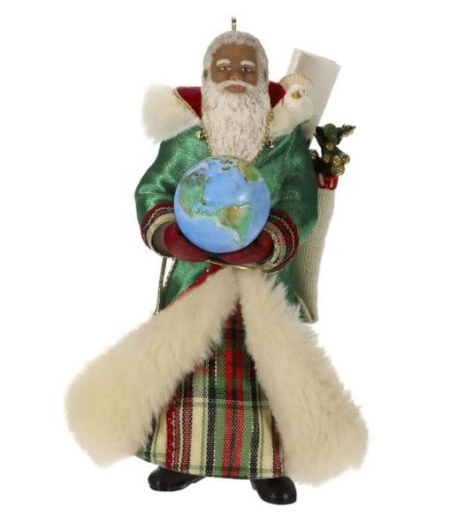 Aunt Krismas 'Father Christmas' ornament by Joanne Eschrich. Year: 2019 - Father Christmas series #16. 'Mint In Box' condition.