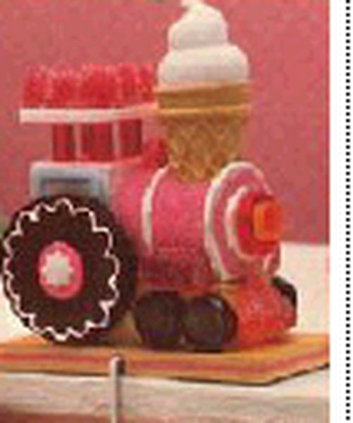 Aunt Krismas 'Candy Express - Stocking Hanger' ornament by Hallmark. Year: 1987 - N/A series #0. 'Mint In Box' condition.