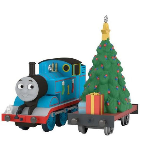 Aunt Krismas 'A Tree for Thomas' ornament by Nello Williams. Year: 2019 - Thomas the Tank  series #0. 'Mint In Box' condition.